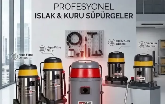 Ecemak profesyonel ıslak kuru elektrik süpürgesi