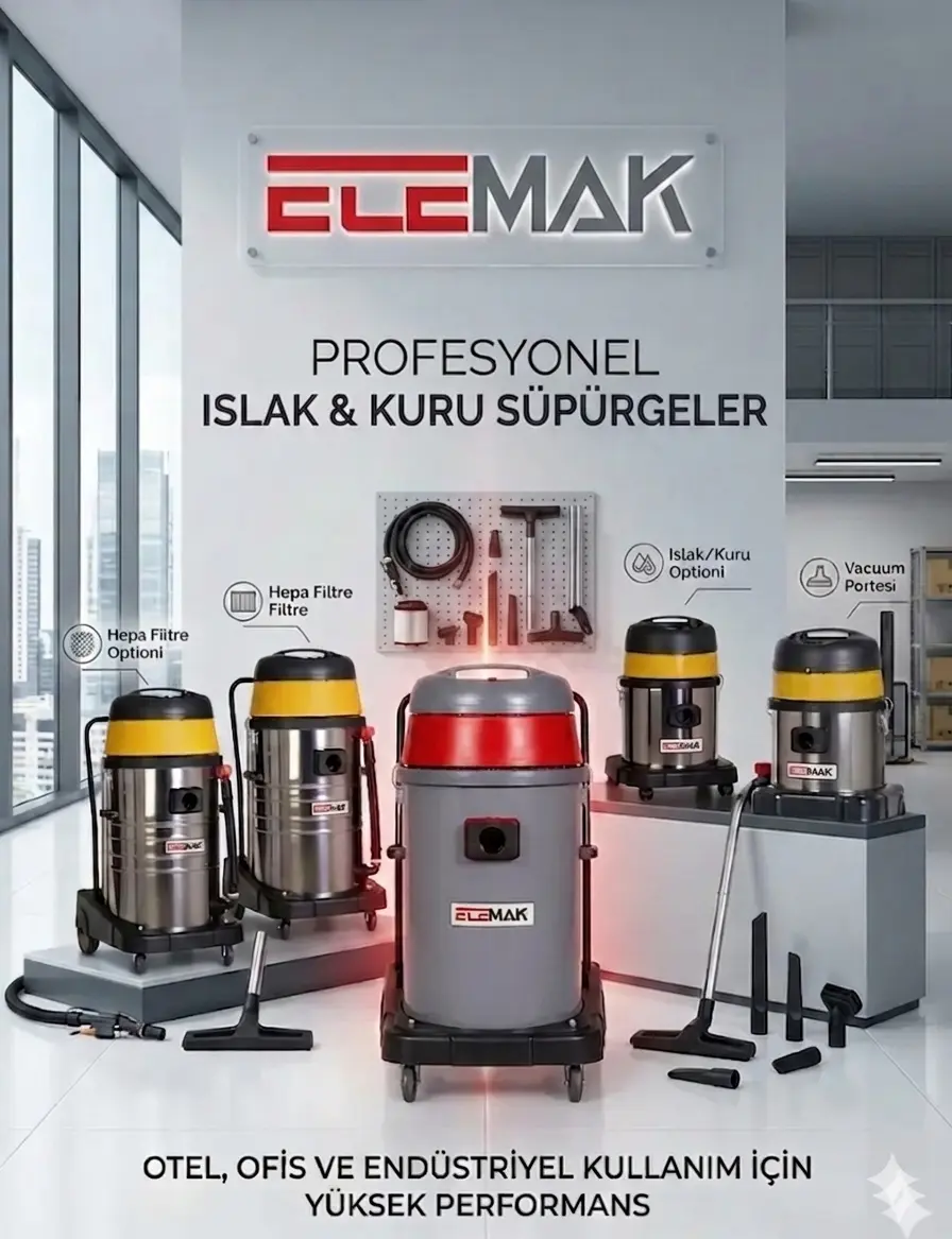 Profesyonel Elektrik Süpürgeleri Islak & kuru Tip