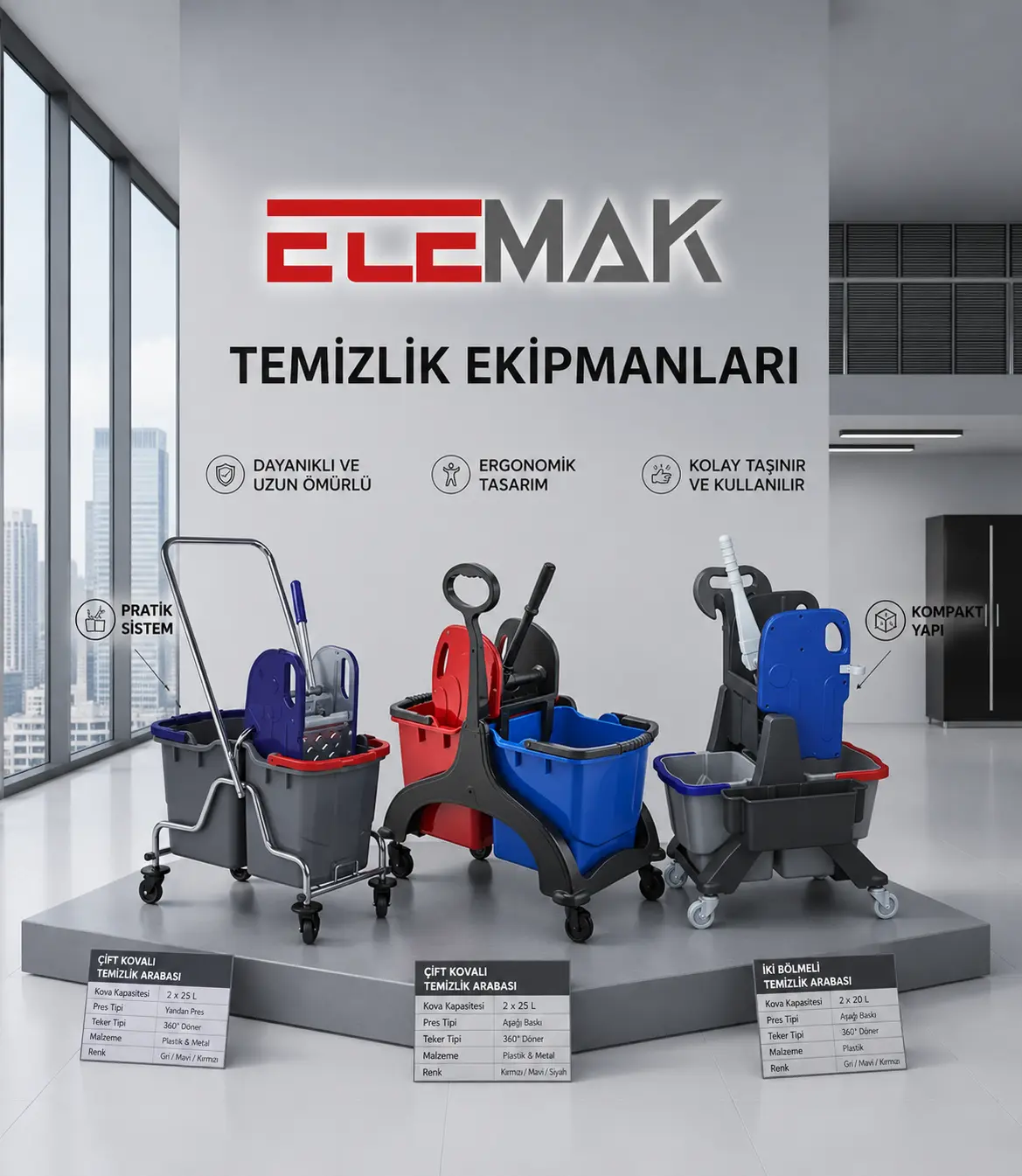Temizlik Ekipmanları